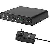 TalentCell Mini UPS Uninterrupted Power Supply 27000mAh 97.2Wh Lithium ion Backup Battery Pack with DC 12V/9V and 18W USB-A/USB-C PD Output for Router/Modem/LED Light, CCTV Camera, Smartphone and more