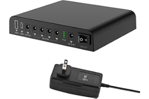 TalentCell Mini UPS Uninterrupted Power Supply 27000mAh 97.2Wh Lithium ion Backup Battery Pack with DC 12V/9V and 18W USB-A/U