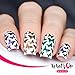 Whats Up Nails - Nail Vinyl Stencils Variety Pack 4pcs (Anchor, Palm, Hibiscus, Butterflies) for Nail Art Design