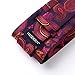 HISDERN Paisley Ties for Men Classic Plum Tie and Pocket Square Woven Silk Necktie Handkerchief Set Formal Business Mens Neckties Wedding Party