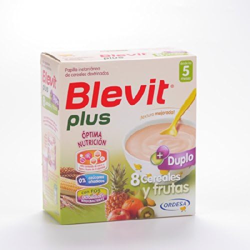BLEVIT PLUS DUPLO 8 CEREALS AND FRUITS 600 G