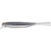 Jackall Drift Fry Finesse Soft Plastic Fishing Lure, Bass Fishing, 5-Pack | Soft Plastic Freshwater Bass Fishing Lure for Strolling &amp; Drop-Shotting, Pintail Vibration, Precision Rigging Guide Holes