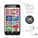 BACAMA 2.5D Round Edge Tempered Glass Screen Protector 0.3mm Ultra Thin for Microsoft Lumia 630 with 9H Hardness/Anti-Scratch/Fingerprint Resistant