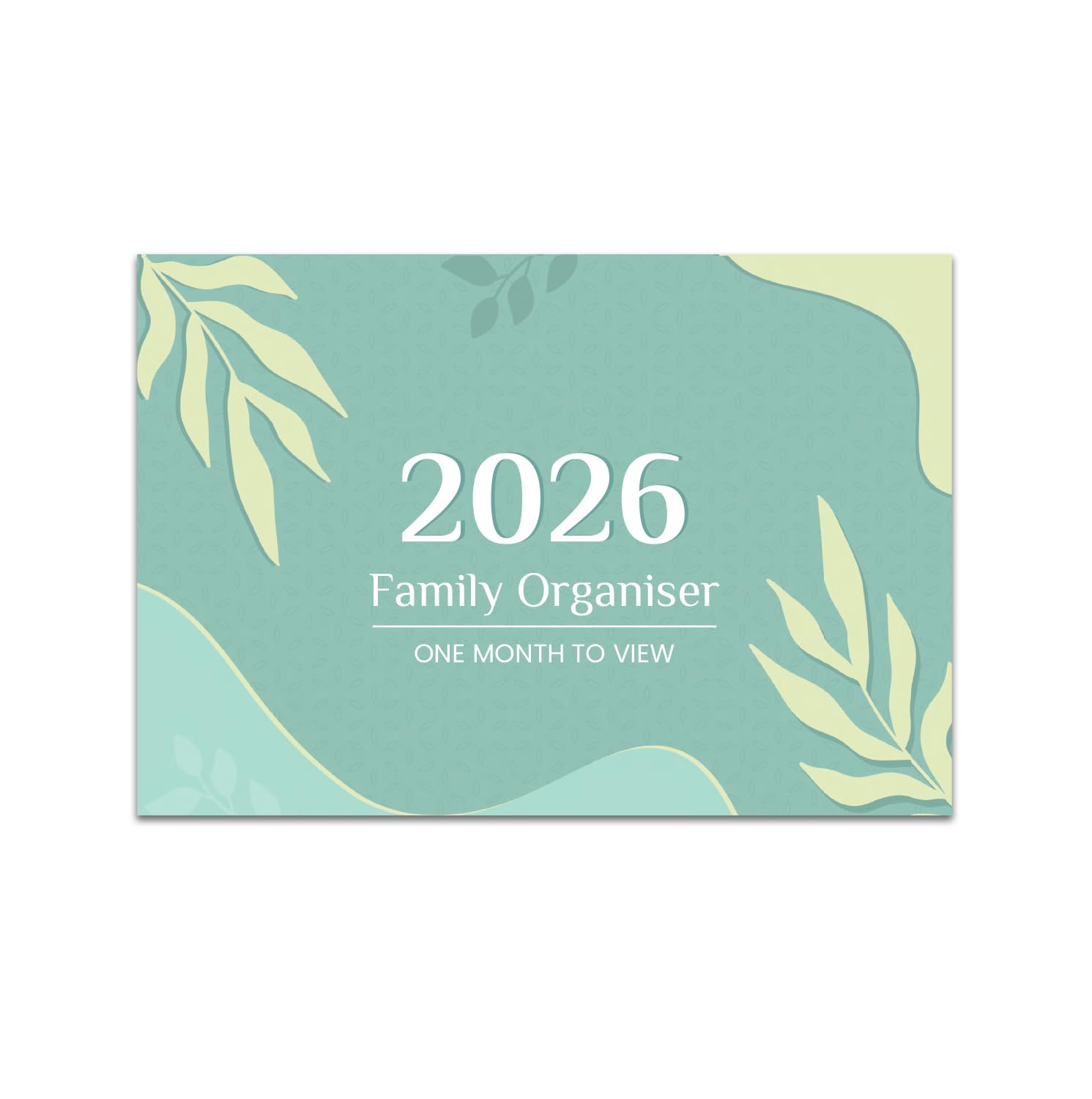 Arpan 2026 Monthly Family Calendar Appointment Planner – One Month to View Wall Calendar | Large Grid Planner for Home & Office | Family Scheduling, Holidays & Notes (Jan–Dec 2026)