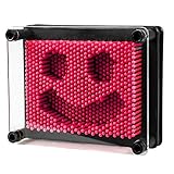 ArtCreativity Plastic 3D Pin Art Game with Bonus Mold | Push Pin Toy for Kids and Adults | Durable Pins and Frame | Great Party Favor/ Gift Idea for Boys and Girls/ Office Desk Decoration (Pink)