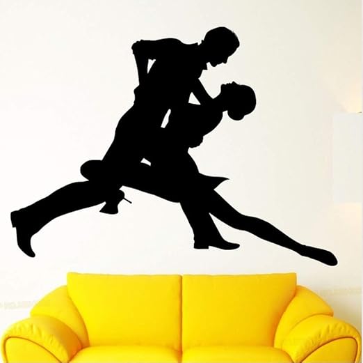 zlhcich Deportes Etiqueta de La Pared de Vinilo Calcomanía Baile Baile