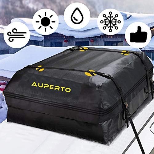最新版 ルーフバッグ 500lルーフキャリアバッグ カーゴバッグ 折り畳み 取付簡単 防雪 防風 防雨 防水 旅行用 大容量113x95x28 46cm 24ケ月保証 ブラック