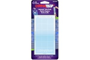 DynaTrap 230093 Replacement StickyTech Glue Cards for Flylight Indoor Plug-In Fly and Flying Insects Trap for Indoor DynaTrap Models DT3009 and DT3019 - 6 Pack