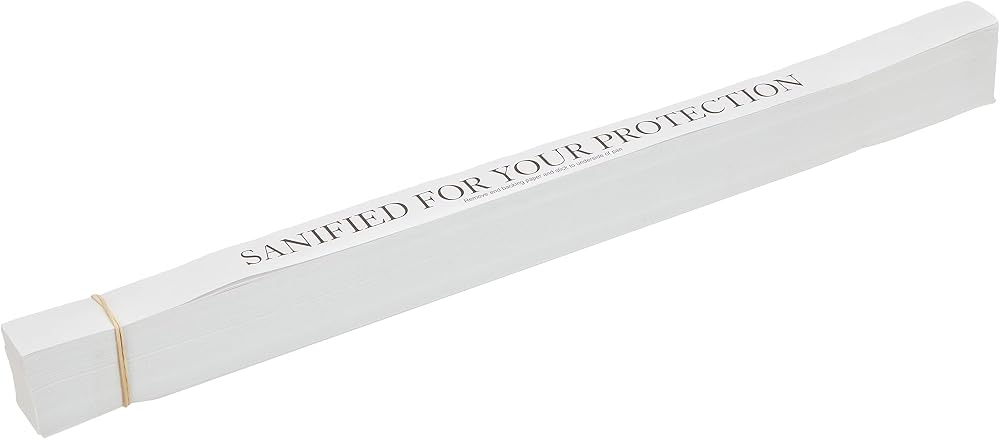 Lincat CG862 Hygiene Sanitary Toilet Strips 250 Pack - Cleanliness Indicator