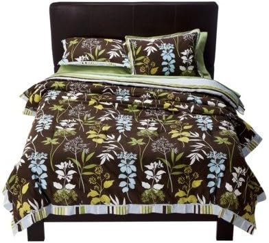 Amazon Com Springmaid Chocolate Floral Reversible Comforter Set