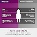 Philips LED T3 Capsule Non-Dimmable 12-Volt Accent Light Bulb: 200-Lumen, 3000-Kelvin, 2-Watt (20-Watt Equivalent), G4 Base, Bright White, 6-Pack