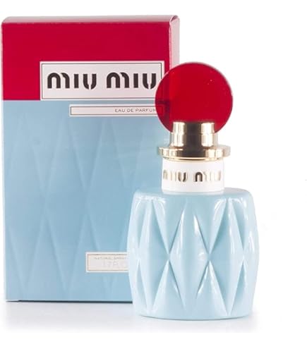 Amazon.com: Miu Miu Parfums L'eau Bleue 女用香水噴霧，3.4 盎司