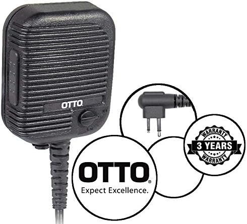 OTTO Evolution Speaker Microphone for HYT Hytera TC-508 TC-580 TC-700 PD502 and PD562 Two Way Radios