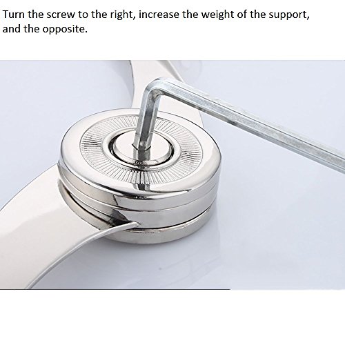 Folding Lid Support Hinge Damper Buffer Soft Close Kit Maximum Open Angle 110 Degree(Pack of 2)