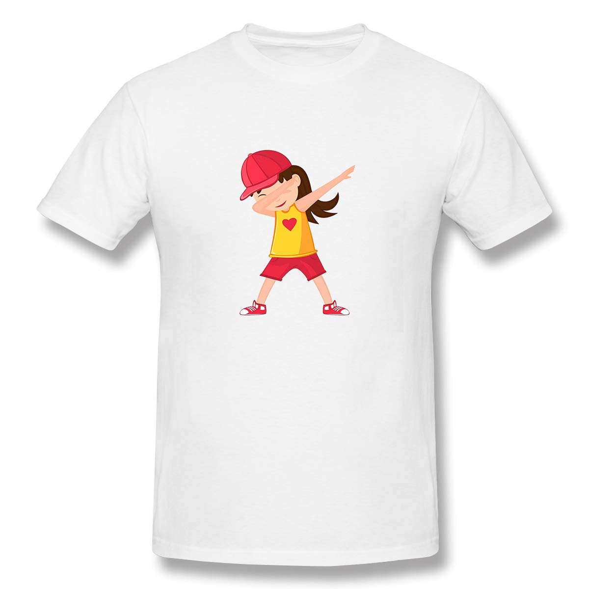  S Classic Dry Short Sleeve Golf Shirts Casual T Shirt Cartoon Girl Dabb