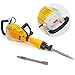 XtremepowerUS Industry Electric Demolition Jack Hammer Breaker Concrete DIY with Chisel Point Bits with Carrying Case (3600Watt)