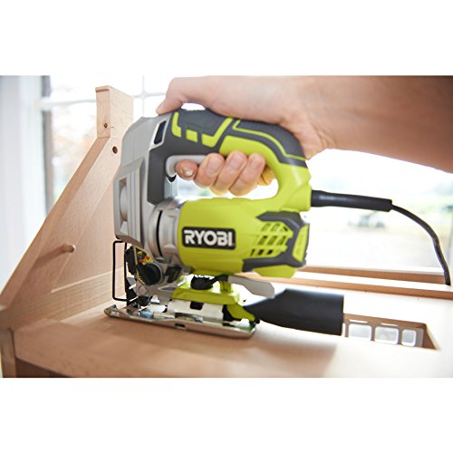 Ryobi 680 W Pendelhub-Stichsäge RJS1050-K (Sichsäge / Säge inkl. Stichsägeblatt, Koffer) 5133002219 – Bild 6