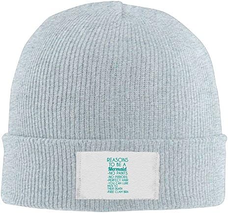 Reasons To Be A Mermaid Beanie Hats Cool Stocking Designer Brim