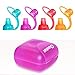 ChooMee SoftSip Food Pouch Tops | 4 Colors + Purple case | Prevent Spills and Protect Childs Mouth