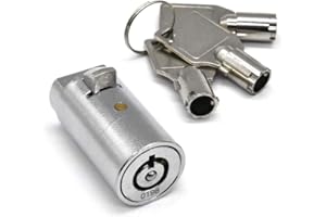 NIANNIAN Vending Machine Lock Keyed Alike for Coke, Snack, and Soda Machines - 3Pcs Keys Included
