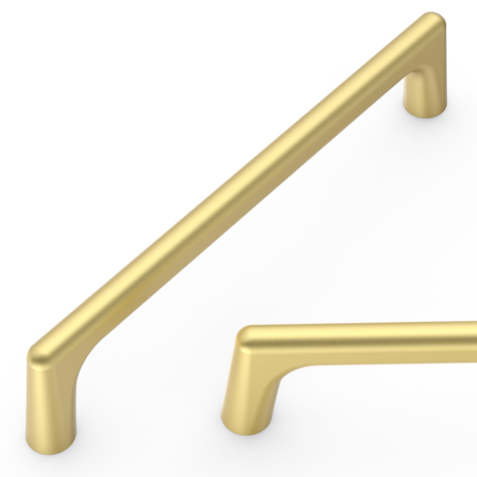 Photo 1 of Amerdeco 30 Pack Brushed Gold Cabinet Pulls 5 Inch(128MM) Hole Centers Kitchen Cabinet Handles Hardware Kitchen Handles for Cabinets Cupboard Handles Drawer Pulls ZH0041