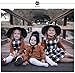 voqoomkl Baby Girl Clothes 6-9 Months Winter Infant Outfit Winter Clothes Newborn Orange
