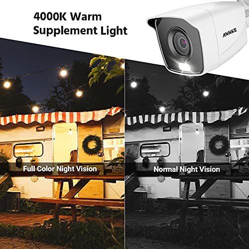 ANNKE FC200 8CH 1080p Full Color Night Vision CCTV Camera System, 5MP H.265+ Surveillance DVR and 4X FHD 2MP Outdoor… - Image 3
