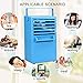 Portable Air Conditioner Fan 9.5-inch Small Desktop Fan Personal Misting Fan Mini Evaporative Air Cooler Circulator Humidifier
