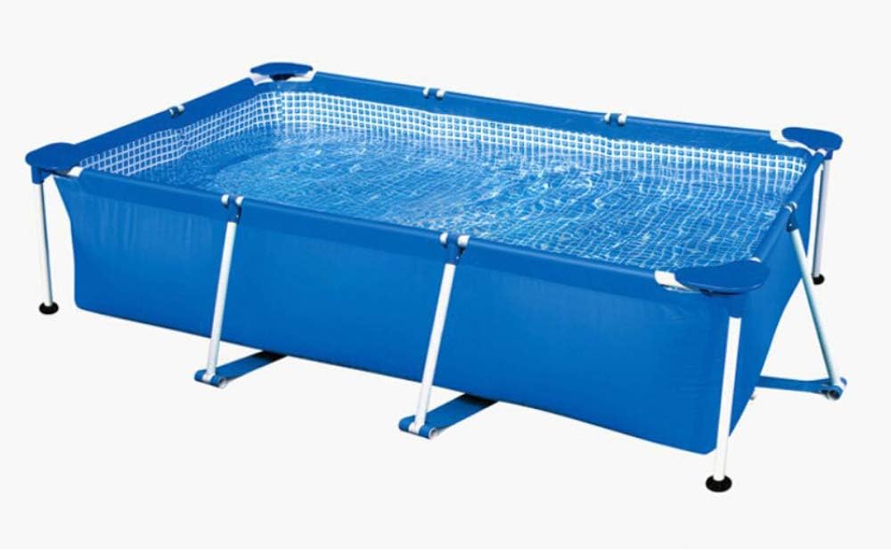 Large Metal Bracket Swimming Pool Swim Center Family Garden Outdoor Thicken Oversized Paddling Pools For Adults Kids…