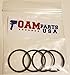 Foam Parts USA (4 Pack) Remington O-Ring Replacement Barrel Seals (Model 1100 12 GA, 11-87 12 Gauge)