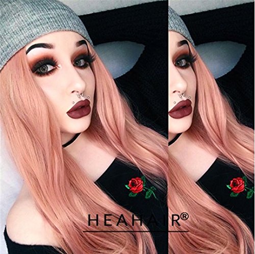  wig rose gold 