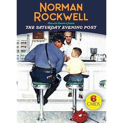 Norman Rockwell 6 Cards: Classic Covers from The Saturday Evening Post (Dover Postcards)