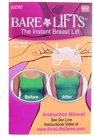 SpiderJuice Pack Of 5 Pairs (10 Pieces) Instant Breats ift Strapless Cleavage Control Tape