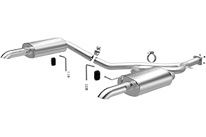 MAGNAFLOW EXHAUST PRODUCTS MagnaFlow Performance Exhaust System 16889: Cat-Back, Street Series, For 1980-1981 Chevrolet Corvette