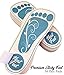 50 Pairs (100 feet) Premium Disposable Spray Tanning Stick on Feet for Sunless Tanning