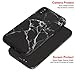 GOLINK Case for iPhone X/iPhone Xs, Marble Series Matte Finish Slim-Fit Ultra-Thin Anti-Scratch Shock Proof Dust Proof Anti-Finger Print TPU Gel Case for iPhone X/iPhone Xs - Black Marble III