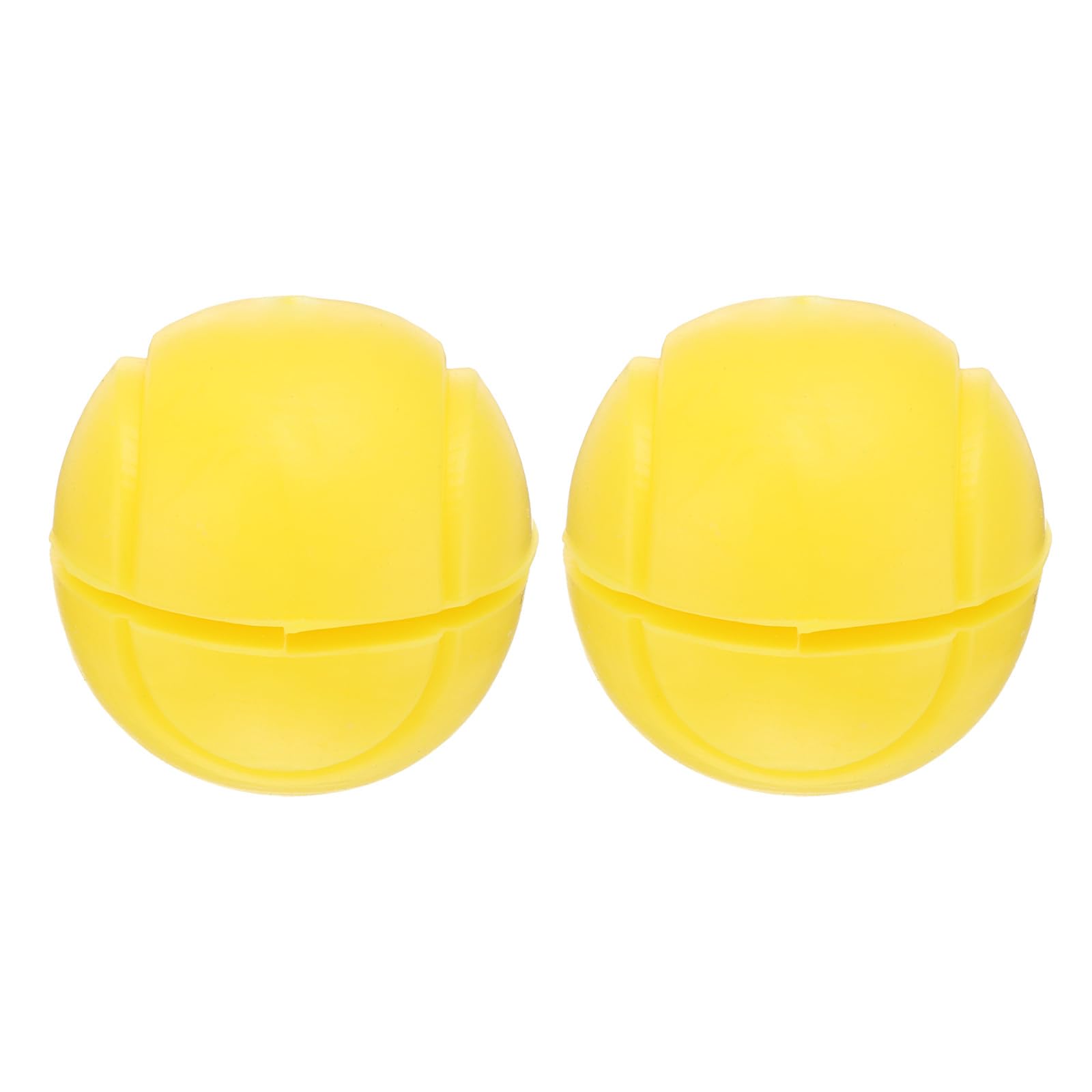 PATIKIL Tennis Vibration Dampener 0.9 Inch, 2 Pack Silicone Tennis Racket Shock Absorber Racket String Damping for Tennis Racquet, Yellow