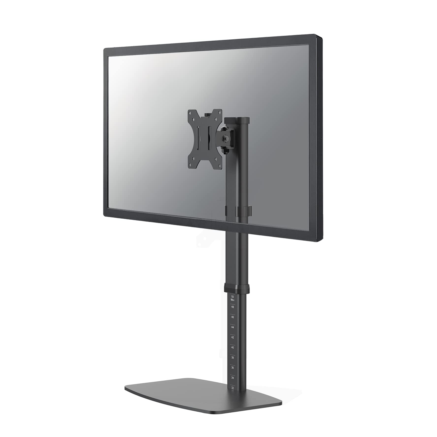 Newstar FPMA-D890BLACK Stylish Tilt/Turn/Rotate Desk Stand for 10-30" Monitor Screen, Height Adjustable - Black