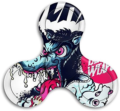 2017 Hot Hand Spinner Metal Wolf Fingertip Gyro Triangle