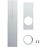 tBesme Window Seal | Portable AC Replacement Window PVC Seal Bracket | Multipurpose Window Vent, Suitable for Mobile Air Cond