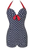 Swimsuits, Abary Women Boy-Leg Maillot Conservative One-Piece