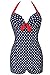 Swimsuits, Abary Women Boy-Leg Maillot Conservative One-Piece