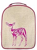 SoYoung Toddler Lunch Box Fawn - Raw Linen, Pink