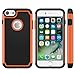 iPhone 8 Case iPhone 7 Case, Cimo [Shockproof] Heavy Duty Shock Absorbing Protection Cover for Apple iPhone 8 and Apple iPhone 7 - Orange