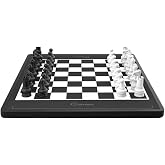 Chessnut Move &ndash; Robotic Chessboard with Plastic Pieces, Self-Moving Pieces Simultaneously, Full Piece Recognition, Built-in Chess Engine, Voice Control &amp; Video Integration
