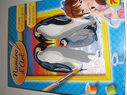 Innovakids Malen Nach Zahlen - Pinguinfamilie - 18 x 24 cm