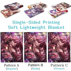 itakkaito Sexy Anime Fleece Flannel Blanket Hentai