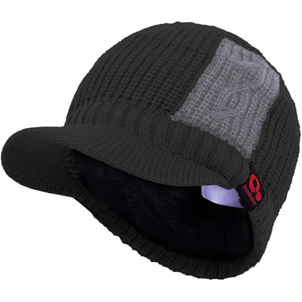 新品　BRIEFING MEN’S KNIT VISOR The Vintage Year Plain Sports Visor Billed Knit Radar Cuff Beanie