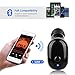 Wireless Bluetooth Earbud,Single Headphone Waterproof Comfortable Stereo Earphone（6 Hours 100ft） Built-in Mic Water-Resistant iPhone 8 X Samsung Note 8 Mate 10 Most Phones PC(Black, 1 Piece