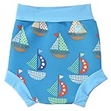 Splash About Happy Nappy - Pañal de natación para niños de 6-14 meses, multicolor